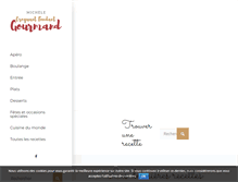 Tablet Screenshot of croquantfondantgourmand.com